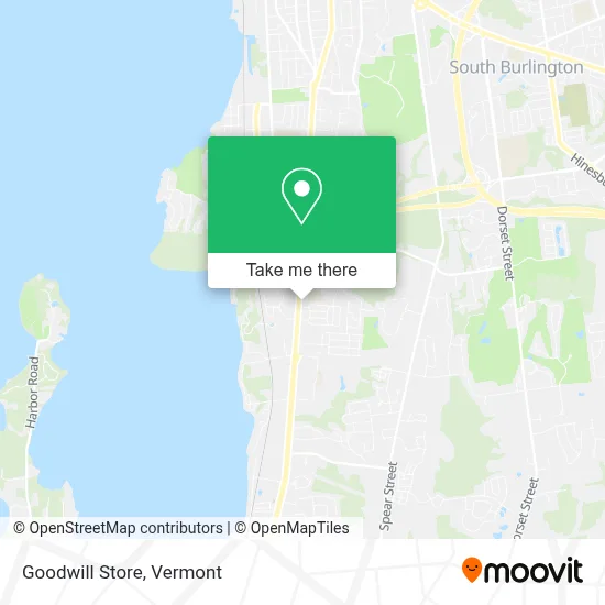 Goodwill Store map