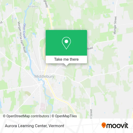 Aurora Learning Center map