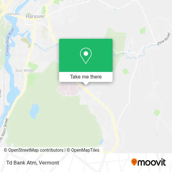 Td Bank Atm map