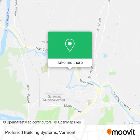 Preferred Building Systems map