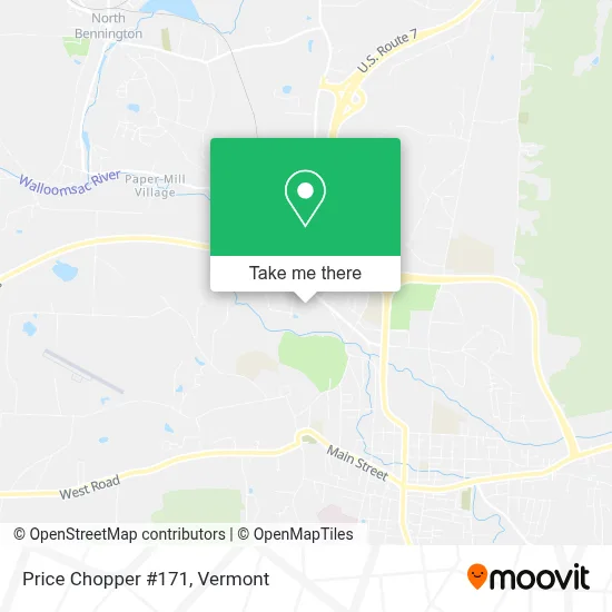 Price Chopper #171 map
