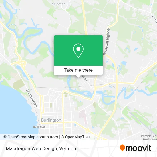 Macdragon Web Design map