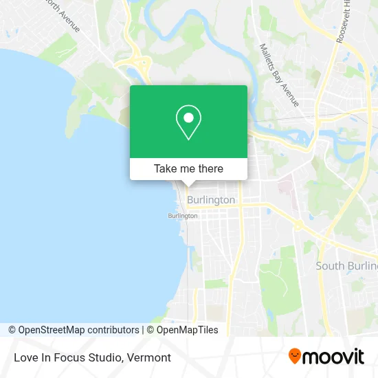 Love In Focus Studio map