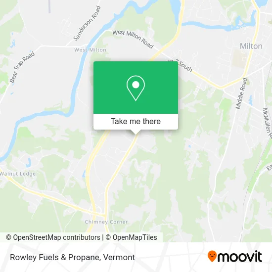 Rowley Fuels & Propane map