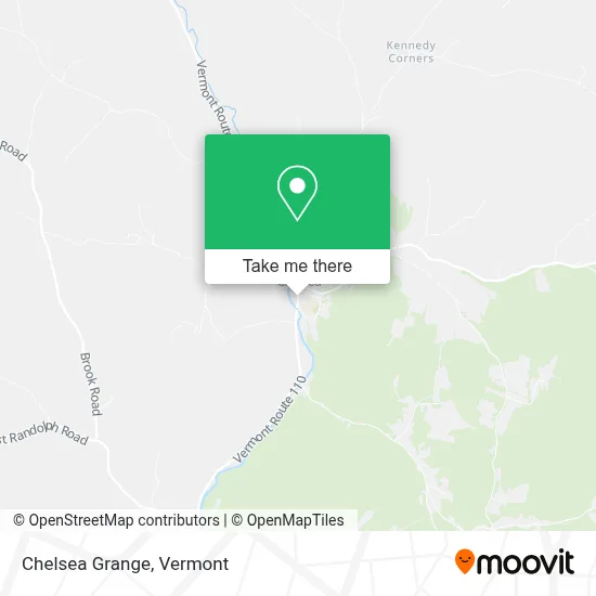 Chelsea Grange map