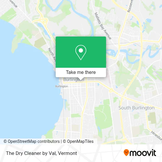 The Dry Cleaner by Val map