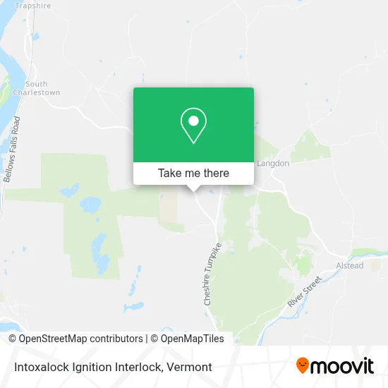 Intoxalock Ignition Interlock map