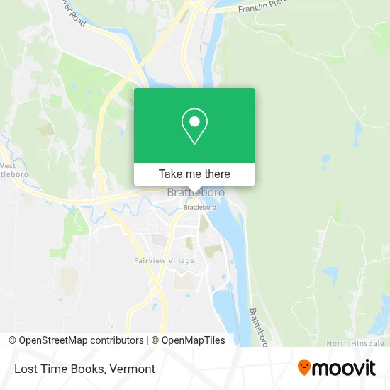 Lost Time Books map