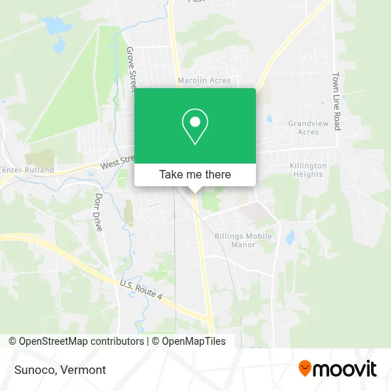 Sunoco map