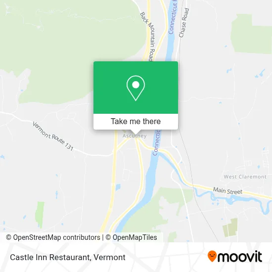Castle Inn Restaurant map