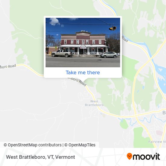 Mapa de West Brattleboro, VT