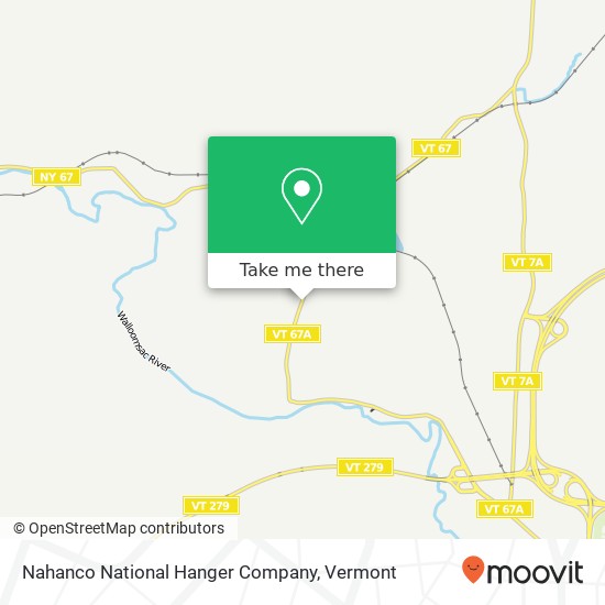 Mapa de Nahanco National Hanger Company