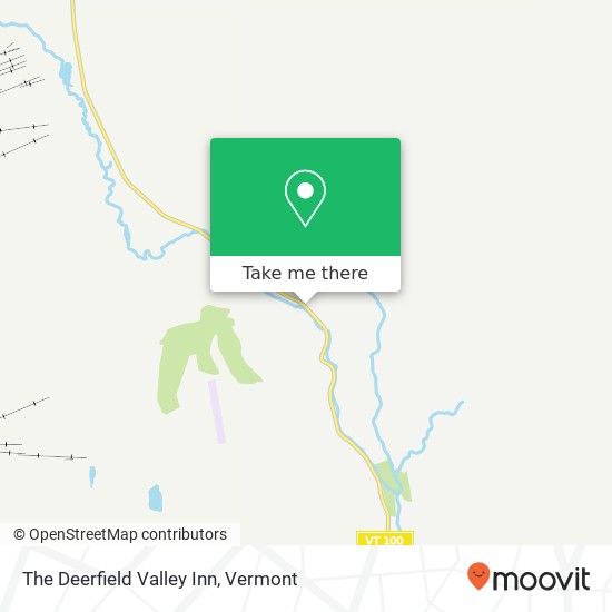 The Deerfield Valley Inn map