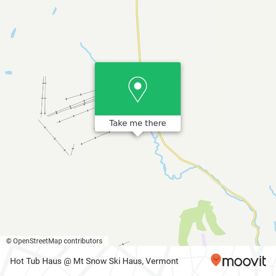 Hot Tub Haus @ Mt Snow Ski Haus map
