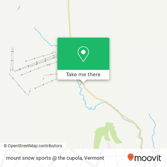 mount snow sports @ the cupola map