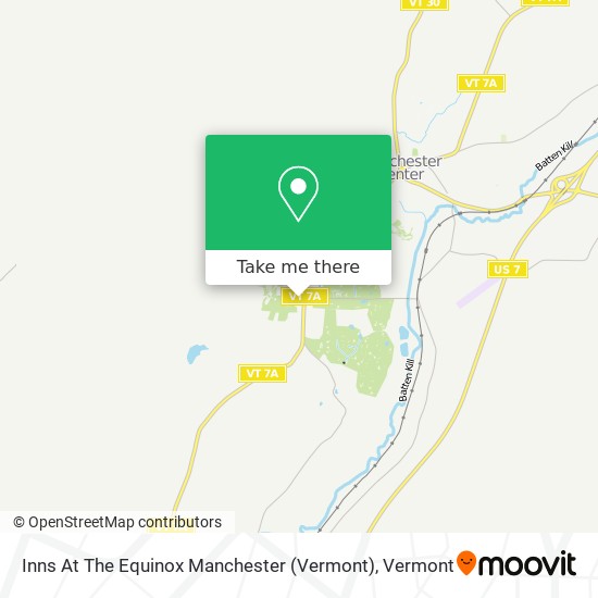 Inns At The Equinox Manchester (Vermont) map