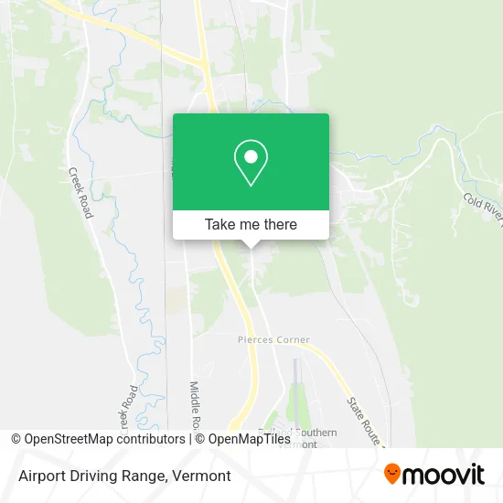 Airport Driving Range map