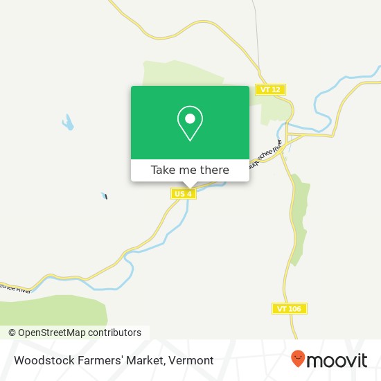 Woodstock Farmers' Market map
