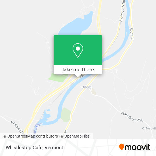 Whistlestop Cafe map