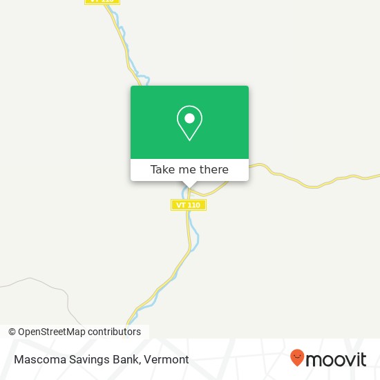 Mascoma Savings Bank map