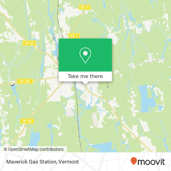 Maverick Gas Station map