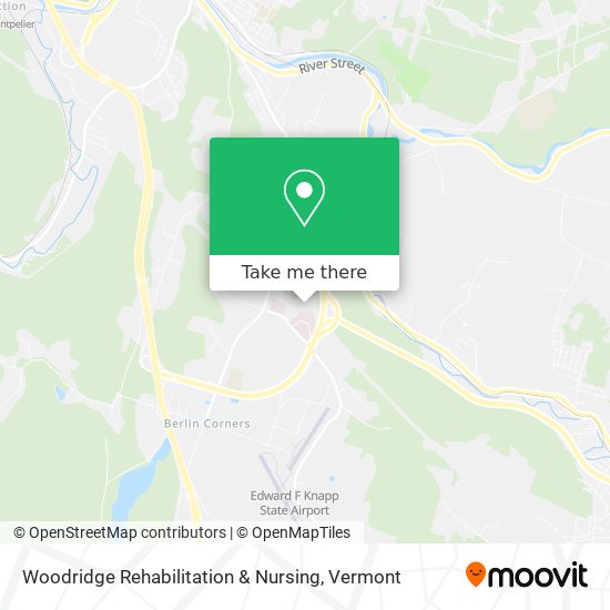 Mapa de Woodridge Rehabilitation & Nursing