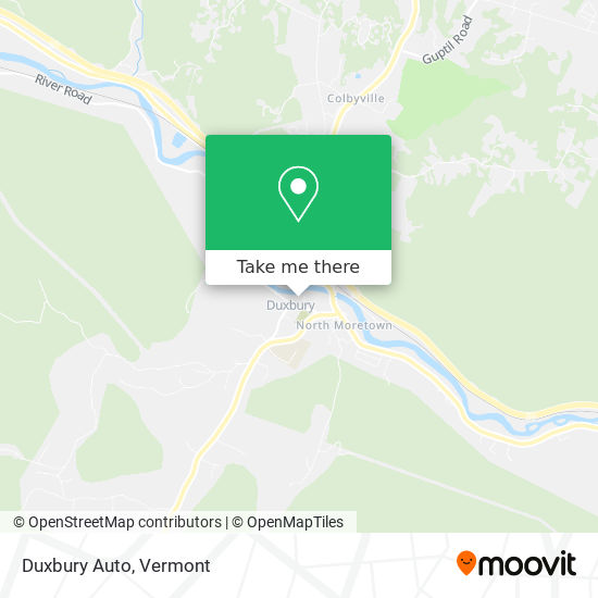 Duxbury Auto map