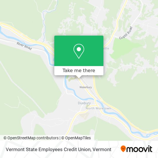 Mapa de Vermont State Employees Credit Union