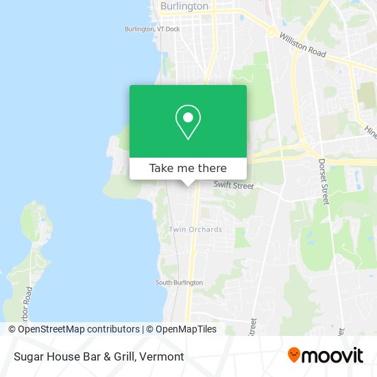 Sugar House Bar & Grill map