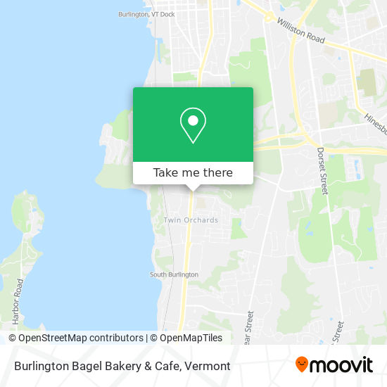 Burlington Bagel Bakery & Cafe map