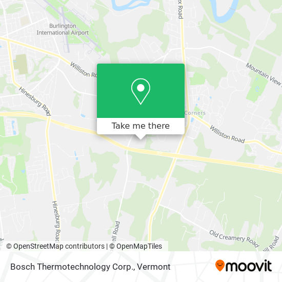 Bosch Thermotechnology Corp. map