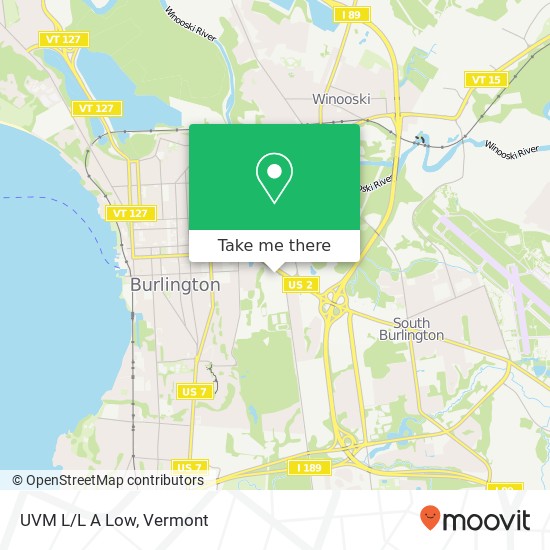 UVM L/L A Low map