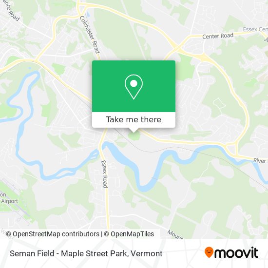 Seman Field - Maple Street Park map