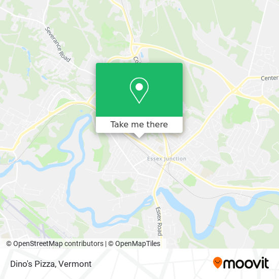 Mapa de Dino's Pizza