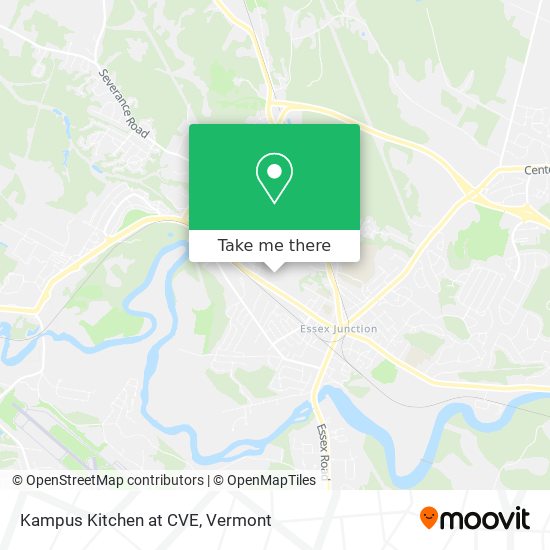 Kampus Kitchen at CVE map