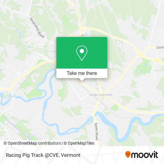 Racing Pig Track @CVE map