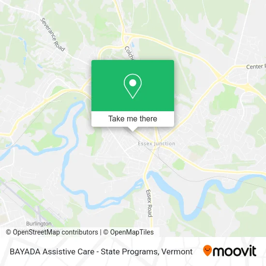 BAYADA Assistive Care - State Programs map