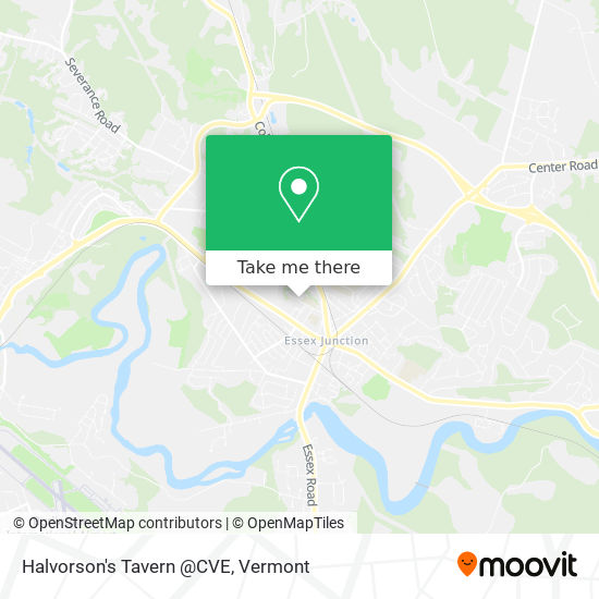 Halvorson's Tavern @CVE map