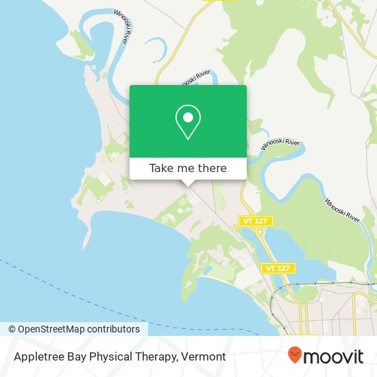 Mapa de Appletree Bay Physical Therapy