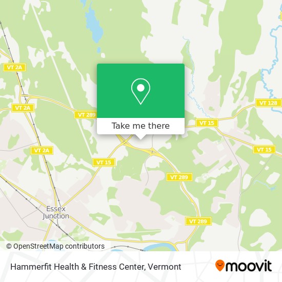 Mapa de Hammerfit Health & Fitness Center