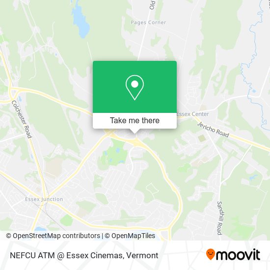 NEFCU ATM @ Essex Cinemas map