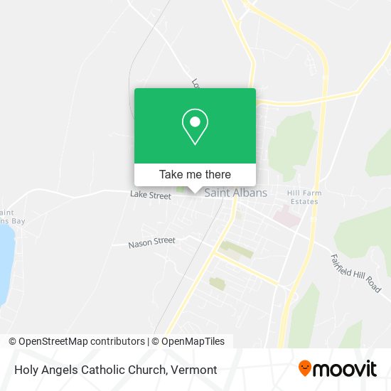 Holy Angels Catholic Church map