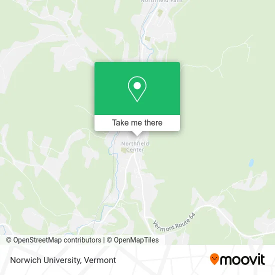 Norwich University map