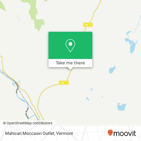 Mahican Moccasin Outlet, 2970 Route 7 Pownal, VT 05261 map