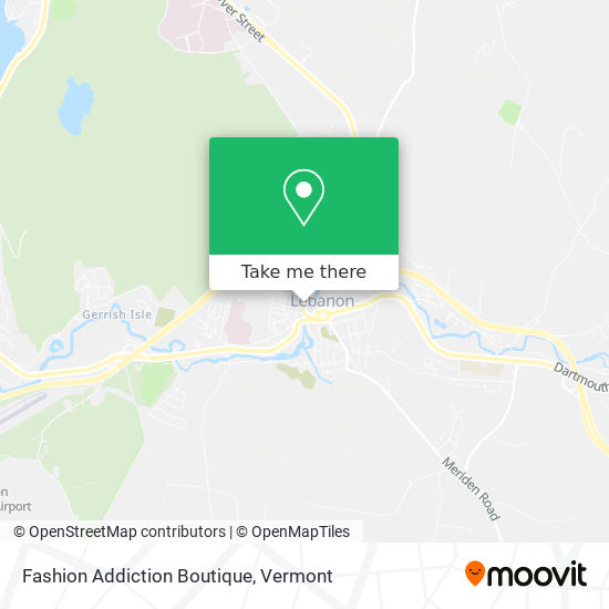 Fashion Addiction Boutique map