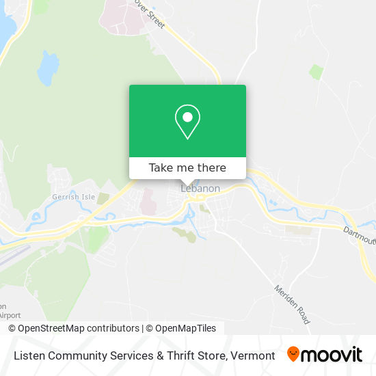 Listen Community Services & Thrift Store map