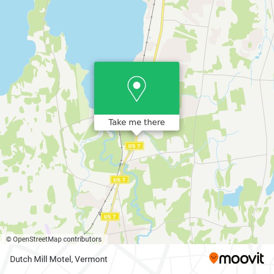 Dutch Mill Motel map