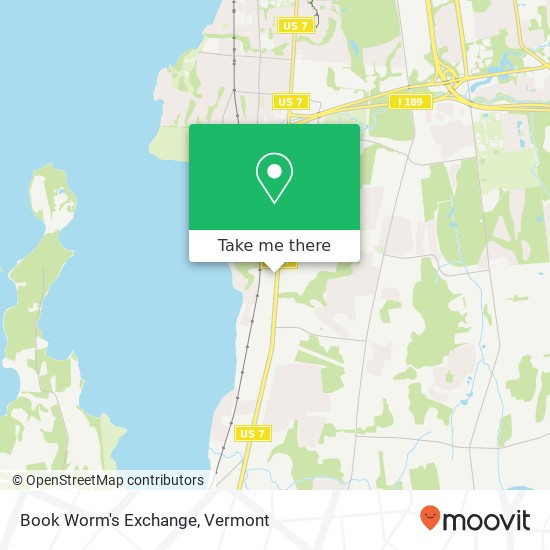 Book Worm's Exchange map