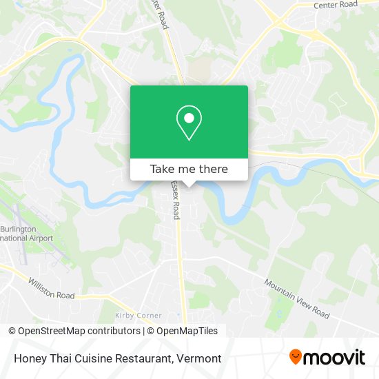 Mapa de Honey Thai Cuisine Restaurant