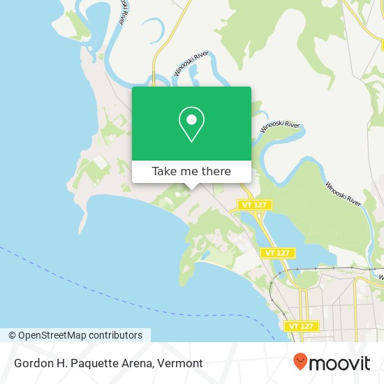 Gordon H. Paquette Arena, 216 Leddy Park Rd Burlington, VT 05408 map